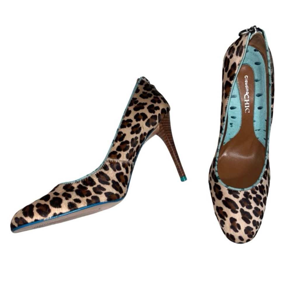 Designer Cheetah Heels